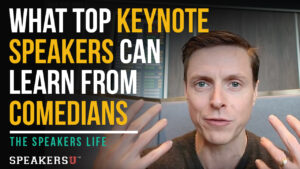 What Top Keynote Speakers Can Learn From Comedians