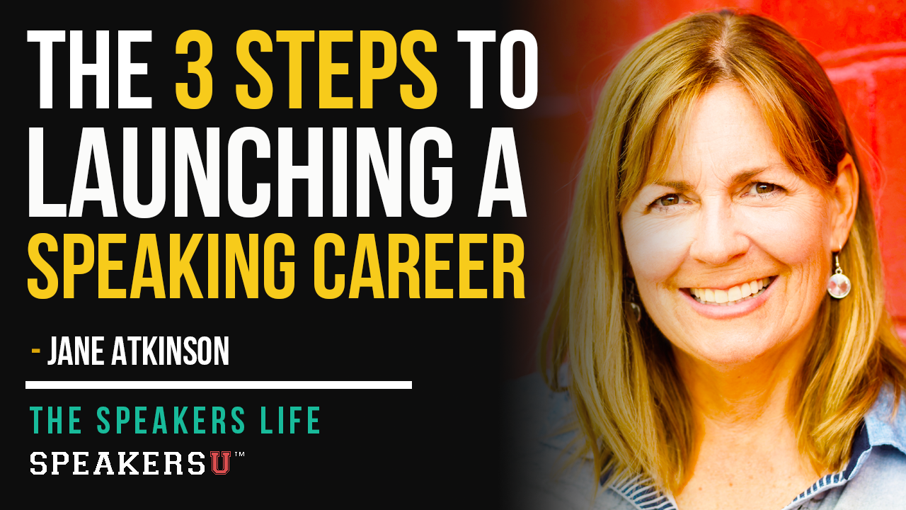The 3 Steps To Launching A Speaking Career