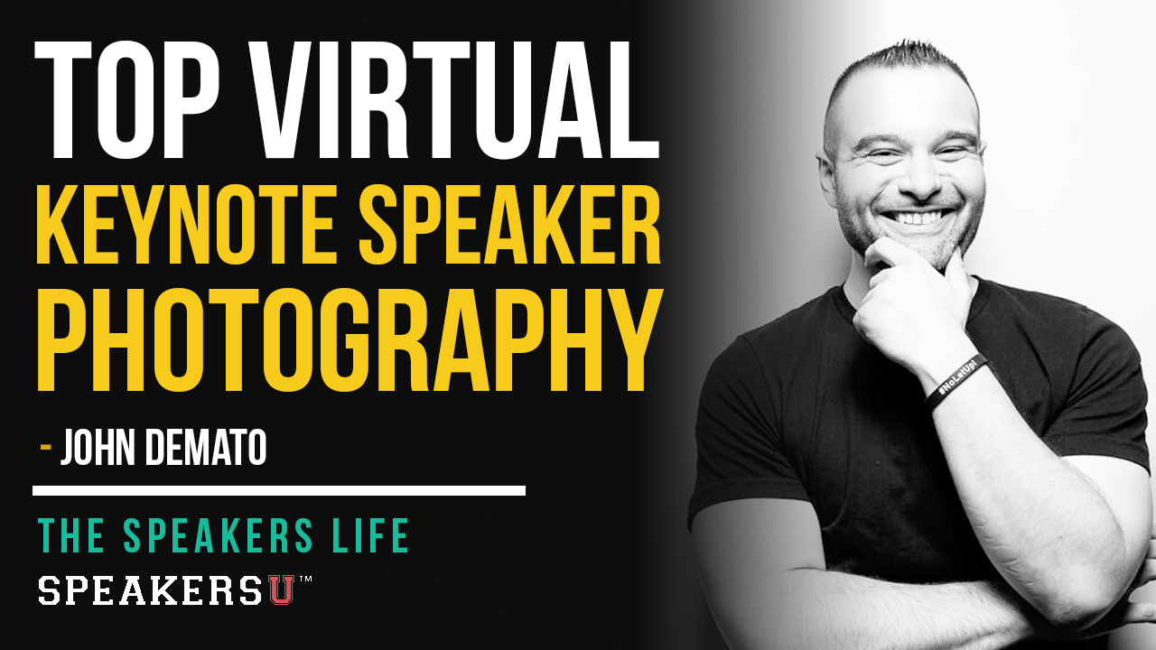 Top Virtual Keynote Speaker Photography