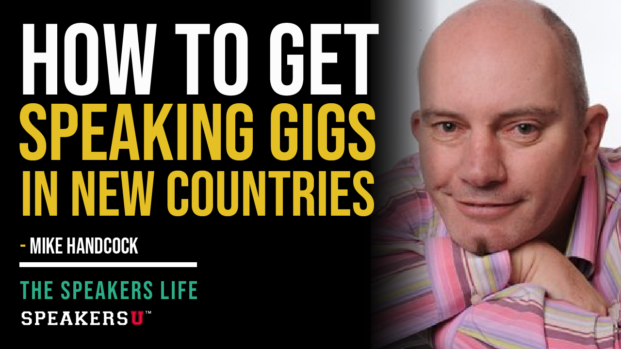 How To Get Speaking Gigs In New Countries