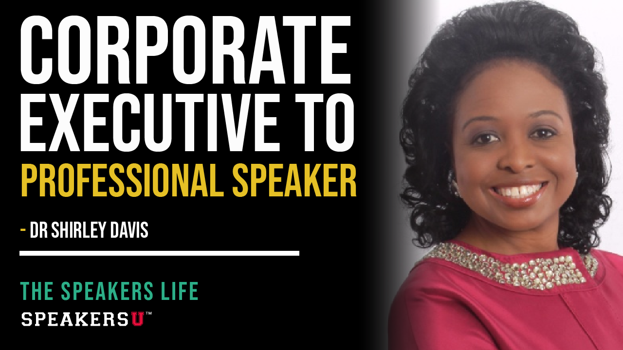 Corporate Executive To Professional Speaker