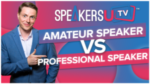 Amateur Speaker VS Professional Speaker