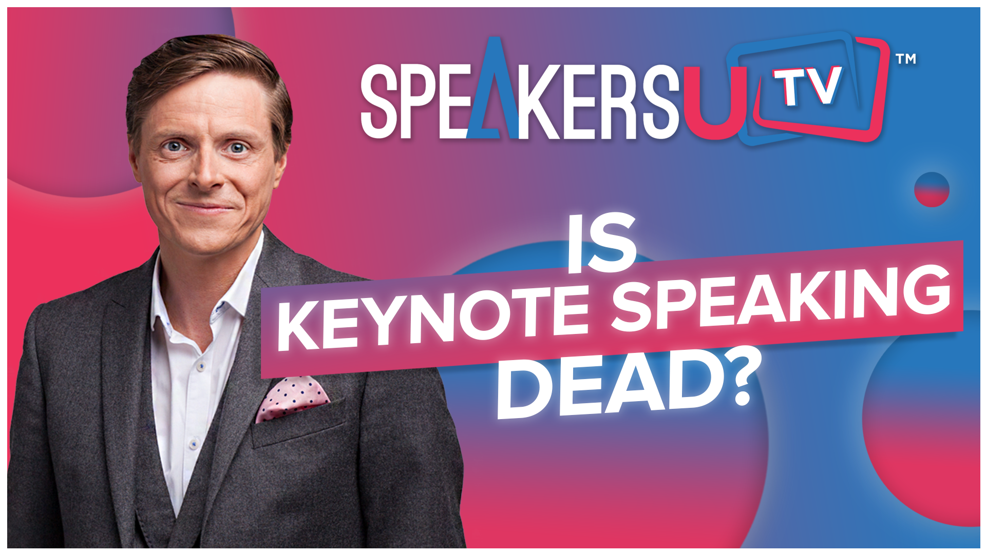 Is Keynote Speaking Dead?