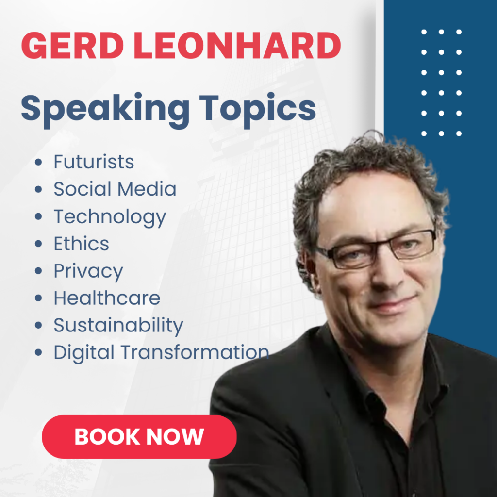 Gerd Leonhard Speaking topics