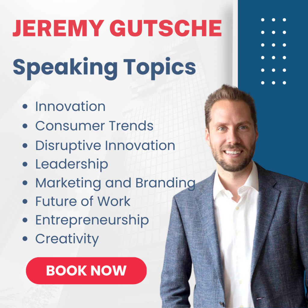 JEREMY GUTSCHE Speaking topics