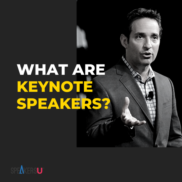 WHAT ARE KEYNOTE SPEAKERS? - Speakers U