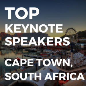 top keynote speakers in cape town