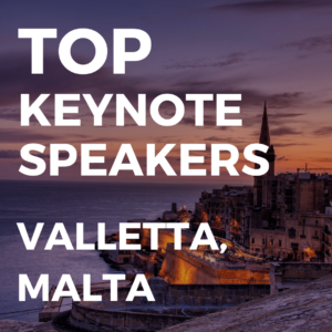 top keynote speakers in valletta