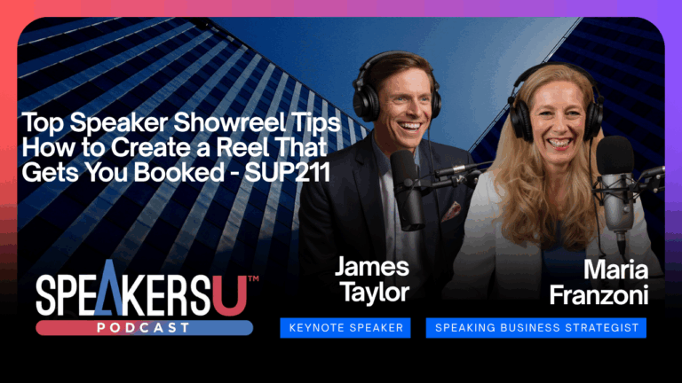 Top Speaker Showreel Tips – How to Create a Reel That Gets You Booked